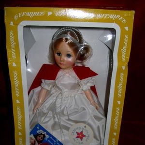 1970's Effenbee Sleeping Beauty Doll 11" Tall